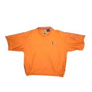 Sunice Men's Orange Golf Short Sleeve  Windbreaker XL